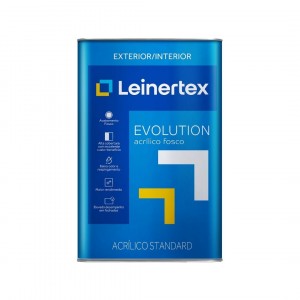 Tinta Evolution Acrílico Fosca 18L Leinertex