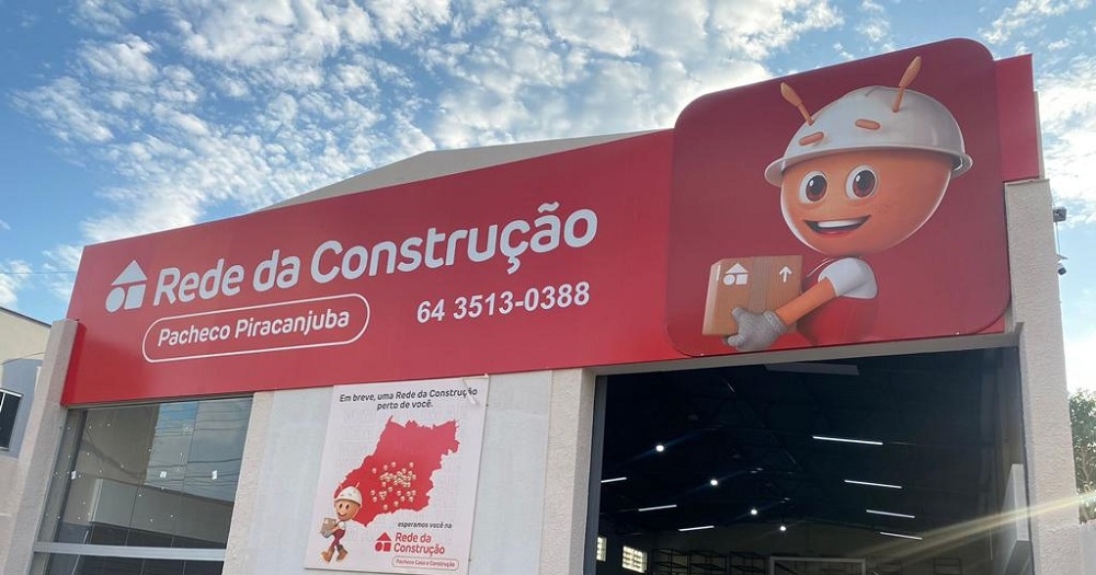 Rede da Construção inaugura duas novas unidades nas cidades de Anápolis e Piracanjuba