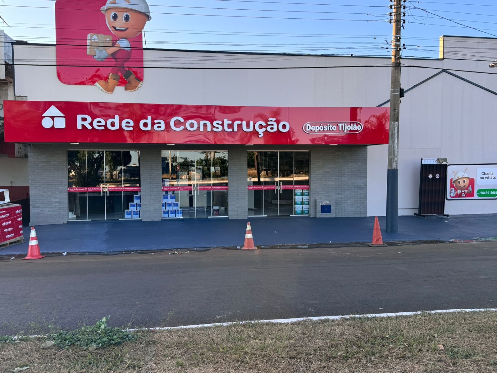 Rede da Construção inaugura mais uma unidade em Quirinópolis.