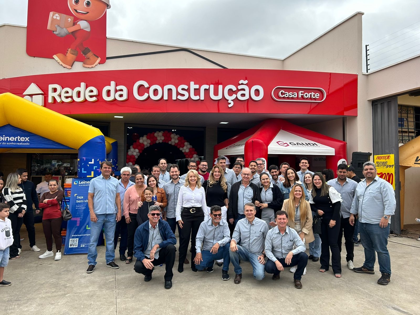 Rede da Construção inaugura mais uma unidade na cidade de Inhumas.