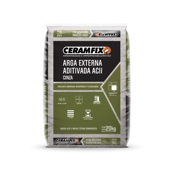 Argamassa AC II Cinza - 20 kg